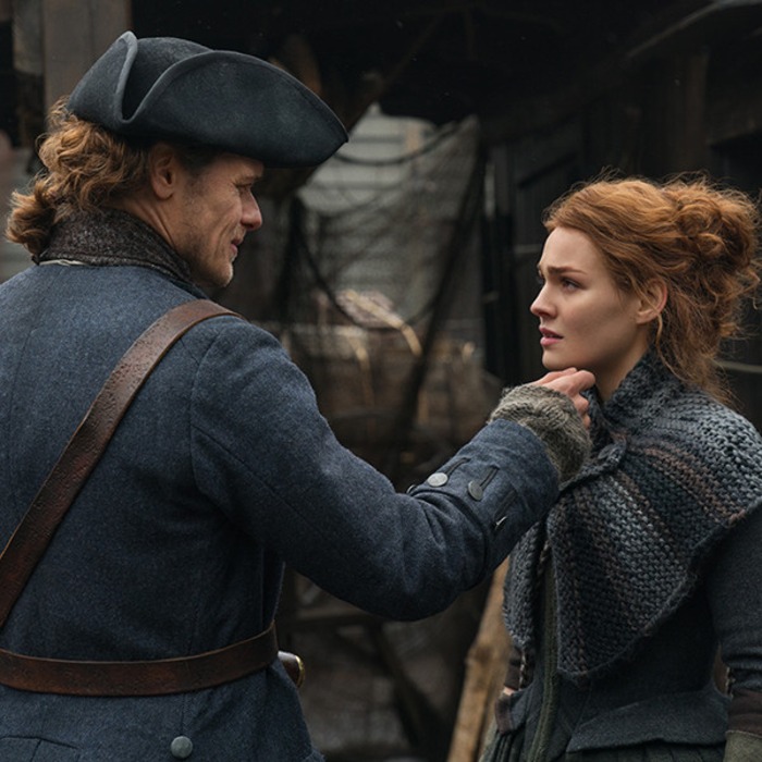 Image result for outlander season 4 brianna meets jamie